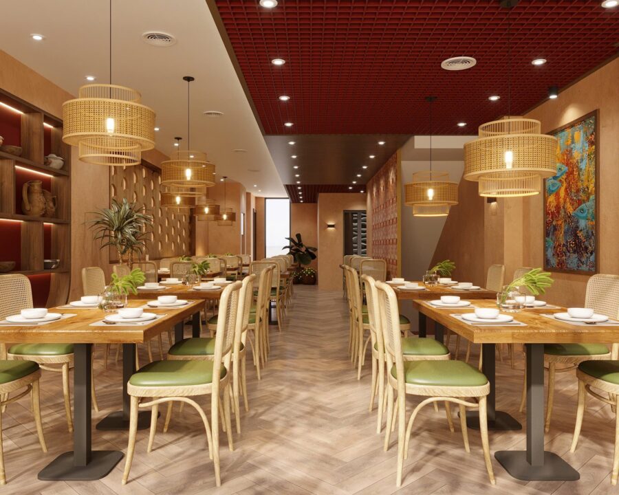 Không gian Nhà hàng Chả Cá Kẻ Chợ 3