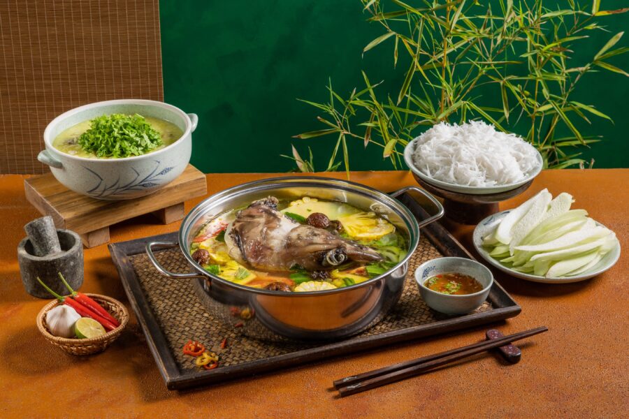 Món lẩu cá Lăng