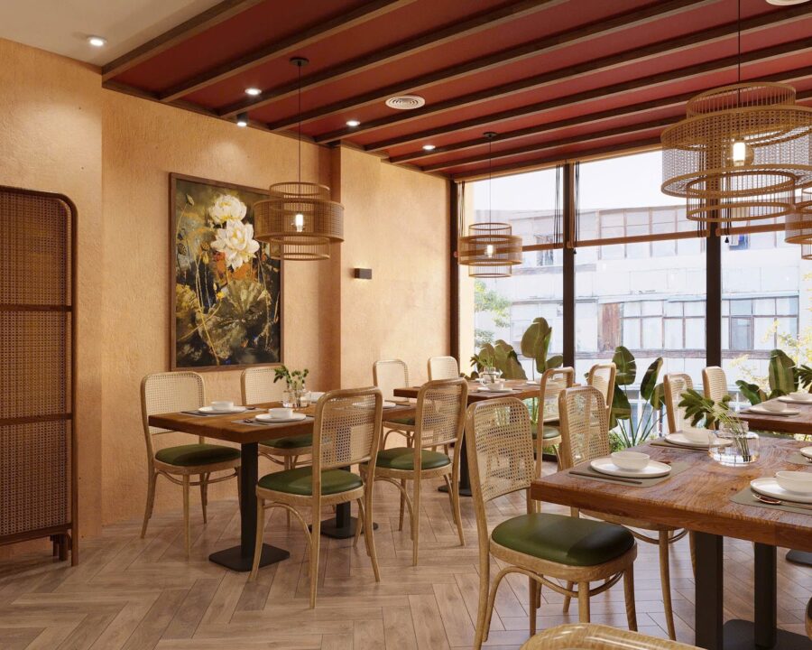 Không gian Nhà hàng Chả Cá Kẻ Chợ 4