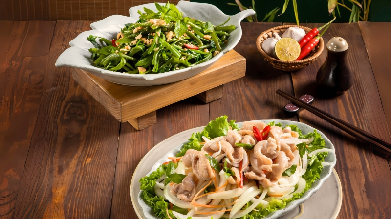 Thực đơn món ăn kèm lạ miệng