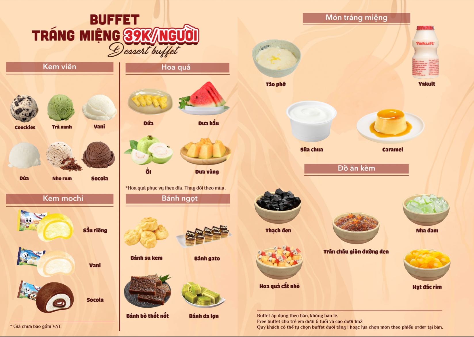 Buffet Tráng Miệng